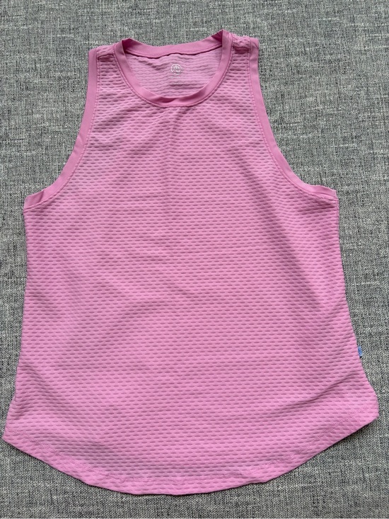 Addison Bay Tops - Addison Bay Pink Textured Sleeveless Tank